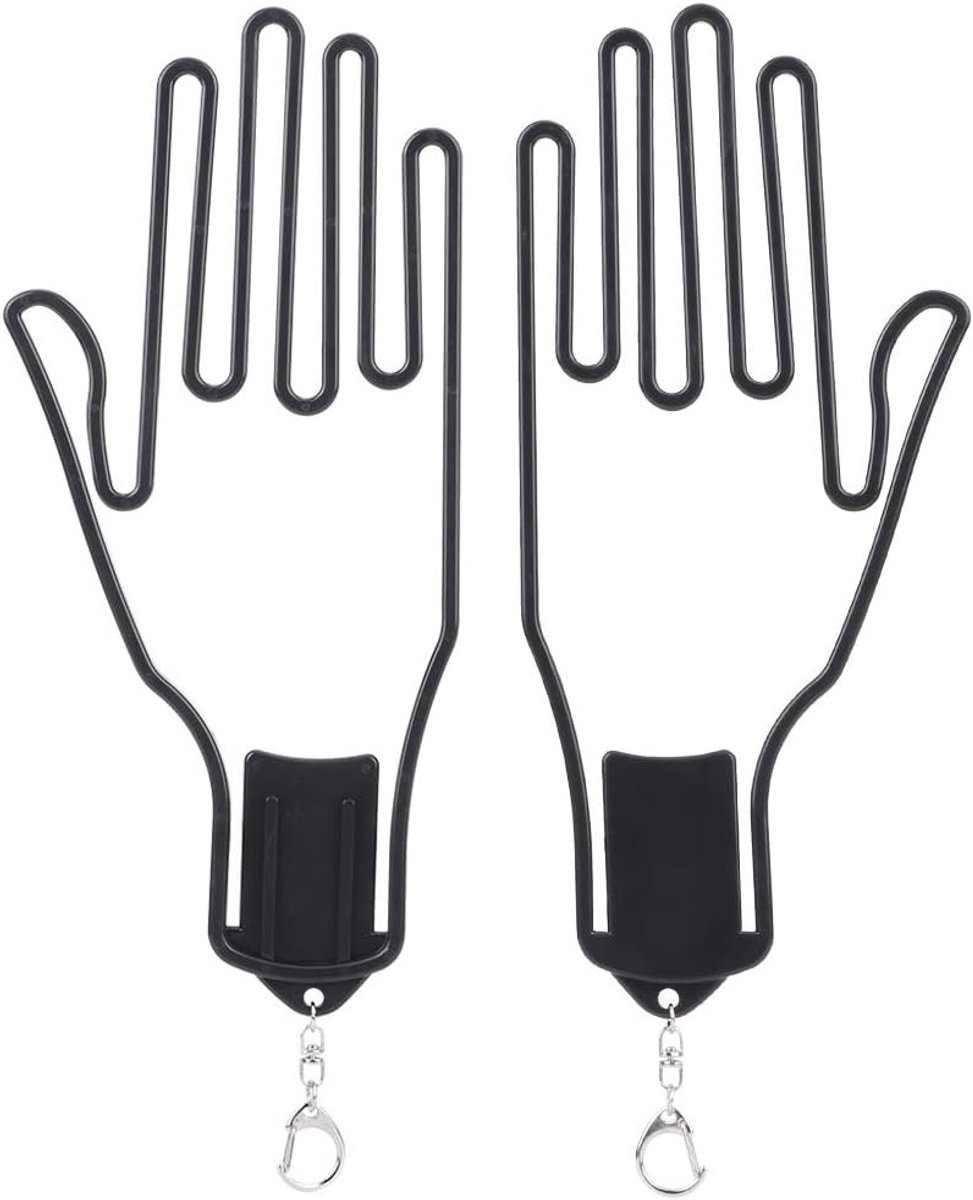 Set van 2 Golfhandschoen Stretchers en Hangers, Multifunctionele Opbergoplossing voor Sporthandschoenen