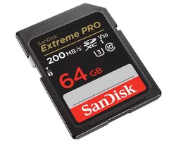 SANDISK Extreme Pro - SDXC - 64GB - 200/90 mb/s - V30