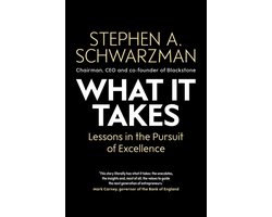 Omslag van What It Takes