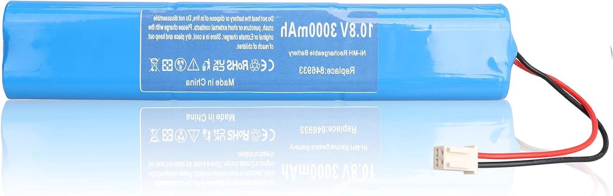Vervangende accu - Reserve batterij - Rolluiken aandrijven - Hoge capaciteit - 108V 3000mAh - Niet gespecificeerd