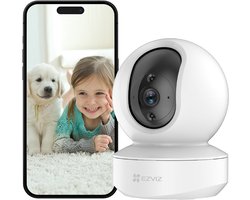 EZVIZ - caméra de sécurité intérieure TY1 Full HD - panoramique/inclinaison - vision nocturne - blanc - 1 pièce