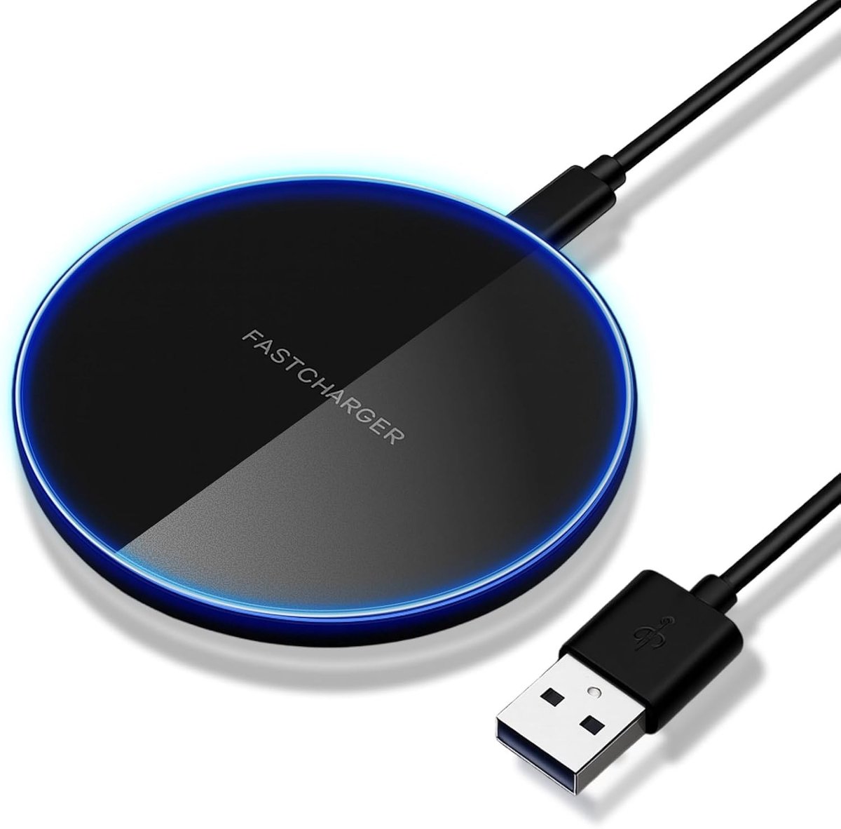 Inductie Draadloze Oplader 20W met Oplaadstation voor Smartphones, Draadloze Hoofdtelefoons en Accessoires