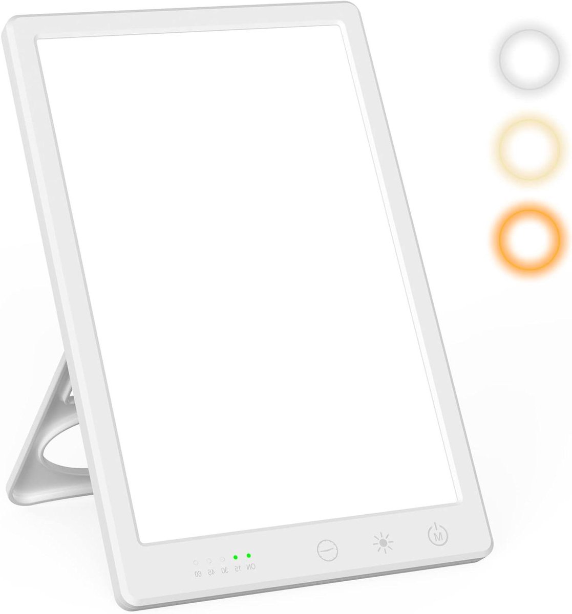 Daglicht Lamp - Zonlicht Lamp - Sfeerverlichting Binnen - Instelbare Kleuren - 16000 Lux - Wit