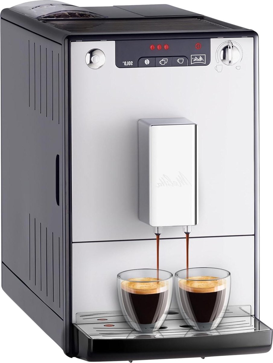 Automatische Koffiemachine - Volautomaat Espresso - Puur Koffiegenot - Compact Design - 12 Liter - Zilver