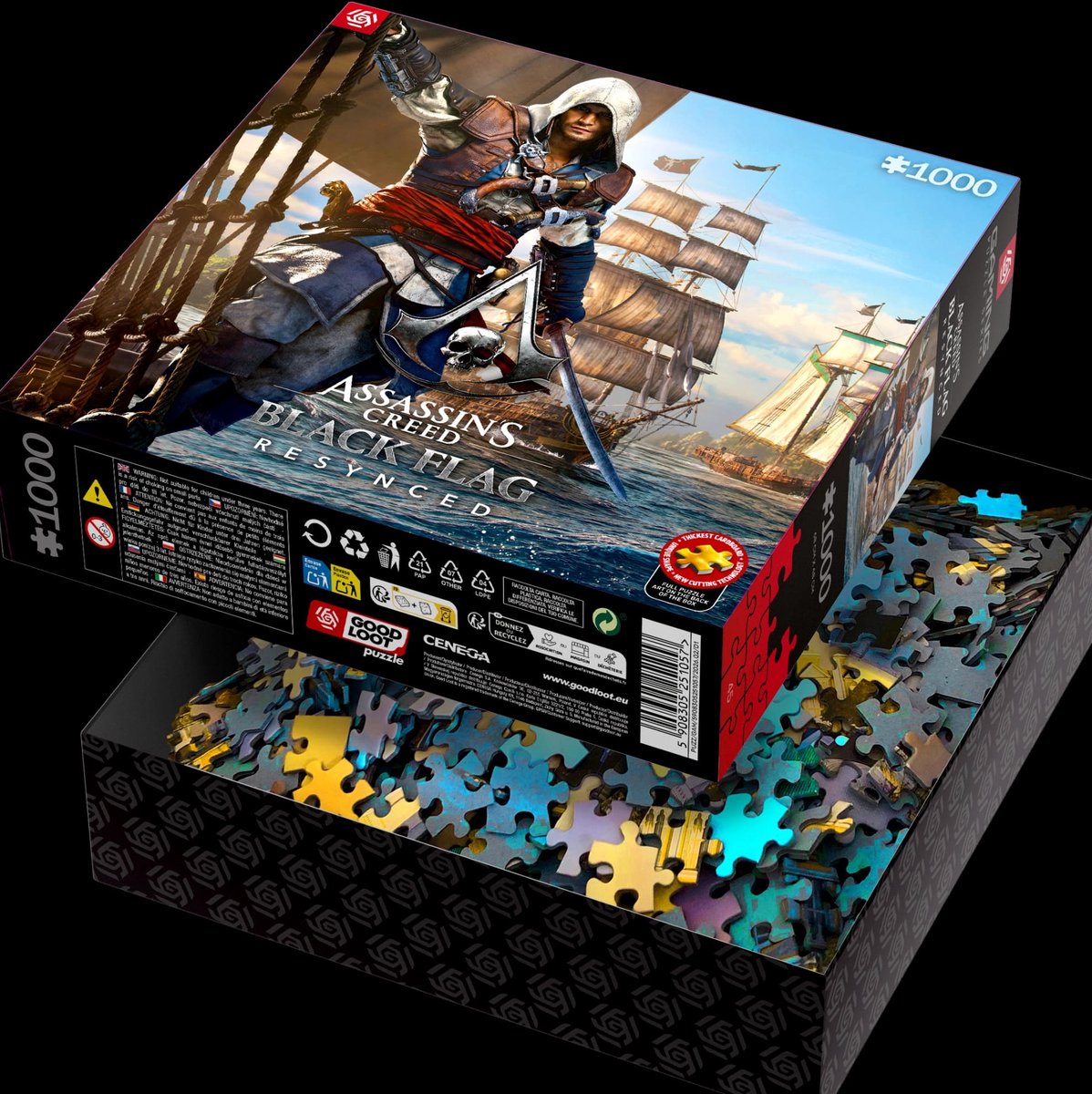 Assassin's Creed Black Flag Resynced Puzzle 1000 pièces