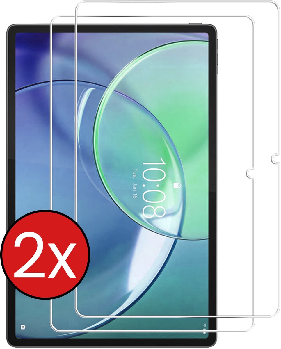 Screenprotector - 2 Stuks - Geschikt voor Lenovo Idea Tab Pro Gen 2 - Extra Sterk - Beschermglas - Gehard Glas - Tempered Glass - Screen Protector