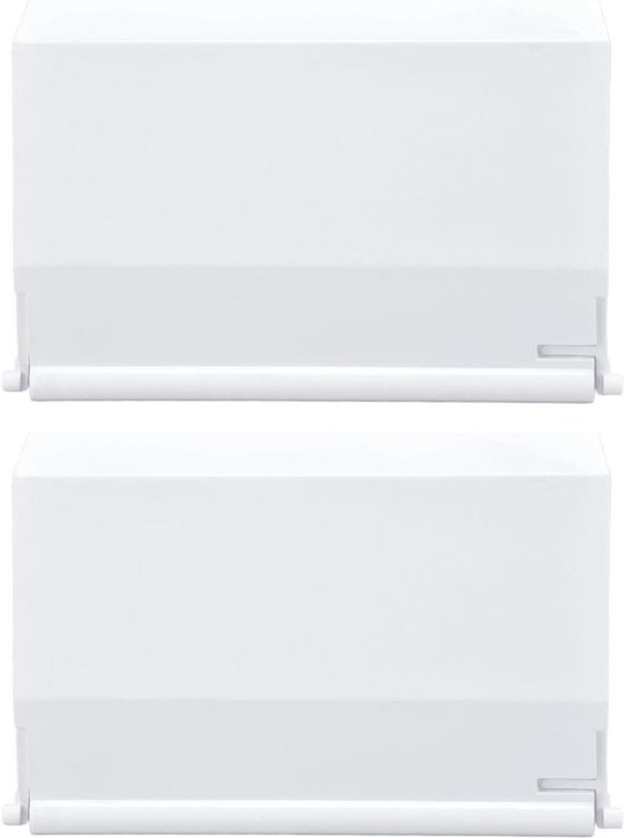 Skimmer Weir Baffle Kit voor zwembadskimmer - Vervanging van weir-dek/deurflap - 2 stuks - Geschikt voor grondzwembad - Afmeting 19,5x14 cm.