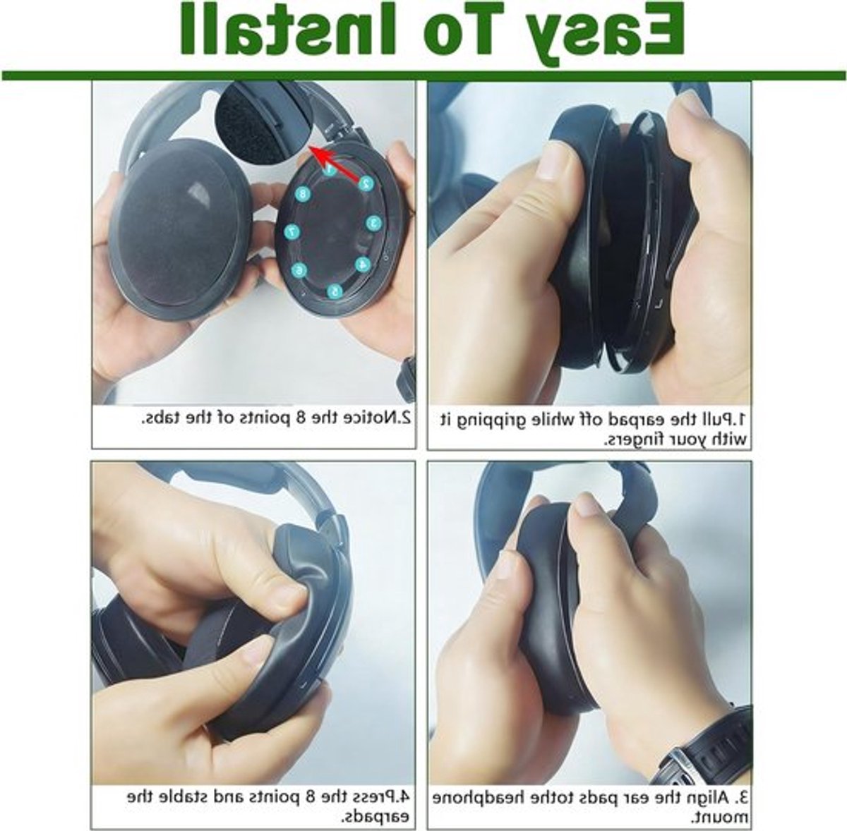 Comfortabele Oorkussens voor Hoofdtelefoons met Koelgel, Vervangende Oorkussens voor HD599SE, HD598, HD595 en Meer, Ideaal voor Langdurig Gebruik