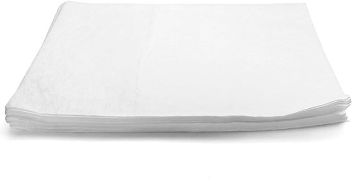 Set van 20 industriële olieabsorberende doeken 50cm x 40cm x 2mm voor garage, werkplaats en boten, ideaal voor schoonmaak en onderhoud