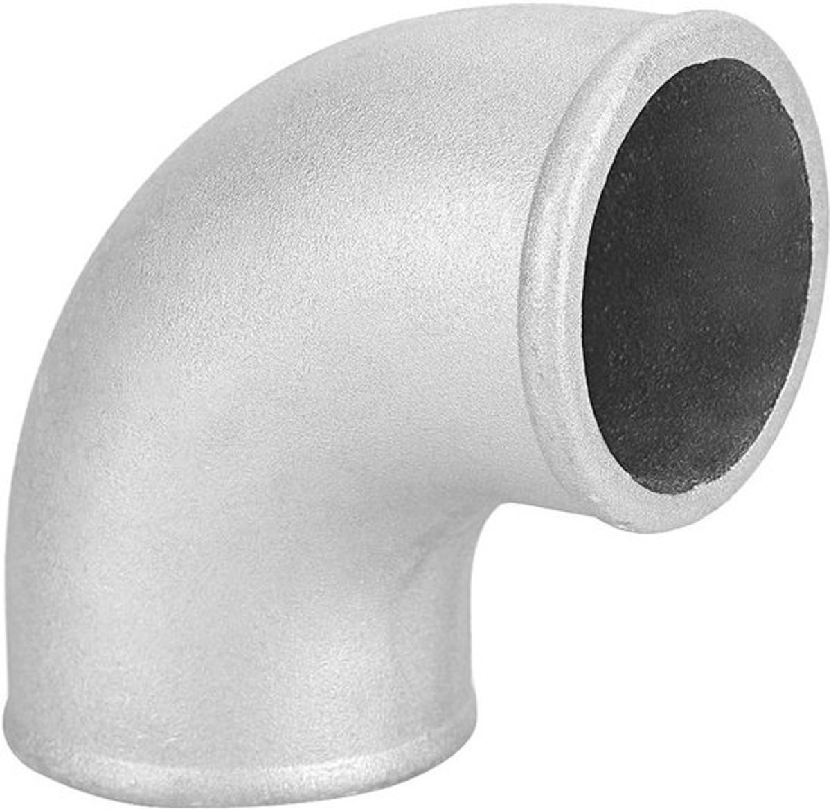 90 Graden Bocht voor Intercooler en Turbo - 2.5 Inch Gietaluminium Pijpverbinding met Strakke Buiging