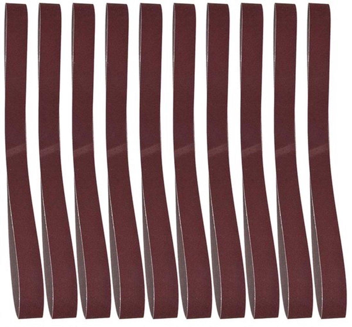 Schuurband 760x25mm - Schuurbanden set 10 stuks - Aluminium oxide - Voor houtbewerking - Voor metaal - Voor schuren en polijsten - Schuurpapier