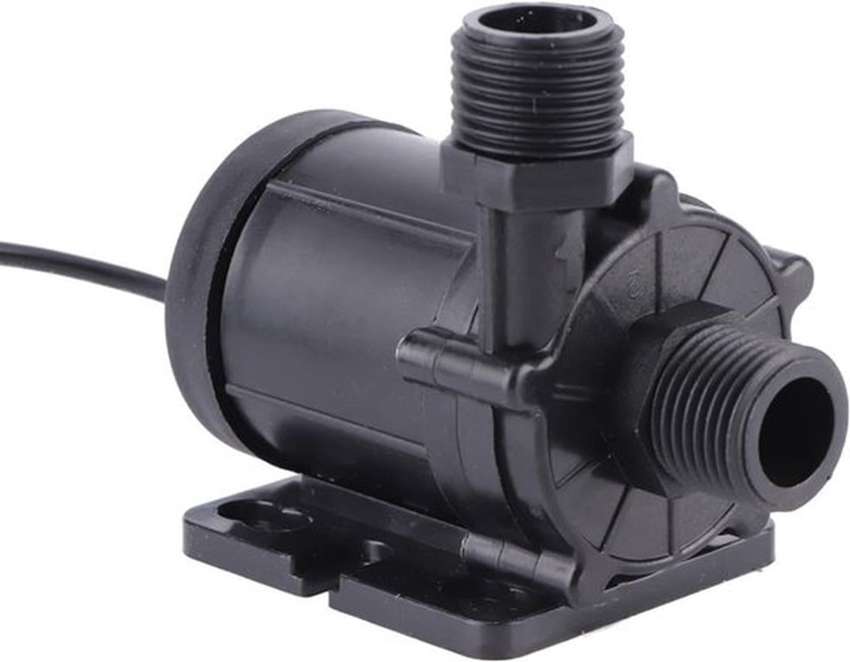Krachtige 30W 12V Drukpomp voor Verwarming en Aquaria, 700L/H Circulatiepomp voor Badkamer, Keuken en Tuin, Ideaal voor RV en Tuinirrigatie