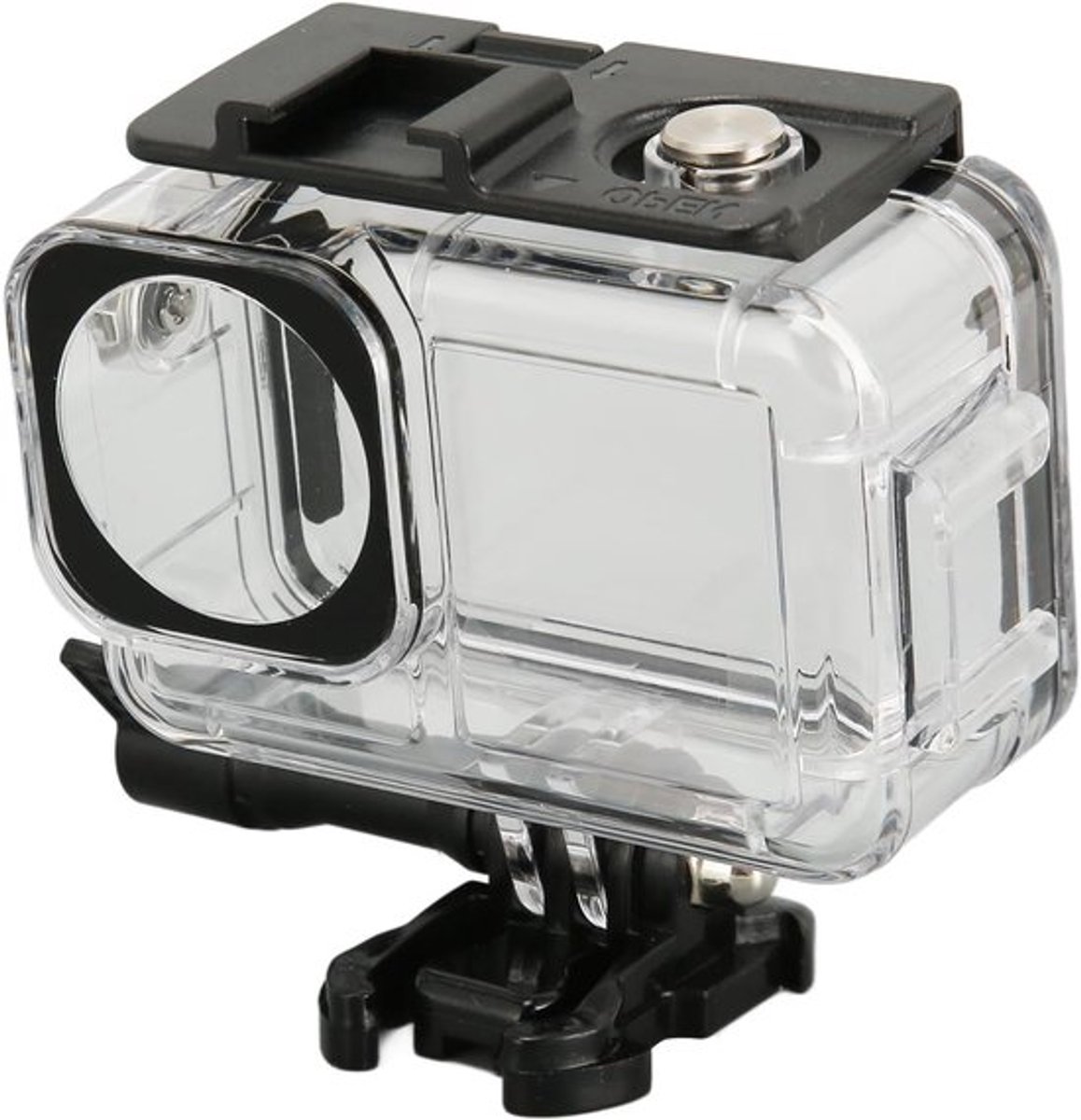 Duikbehuizing voor Actiecamera tot 60 meter, Inclusief 3 Filters en Antivogelschermen voor Onderwaterfotografie