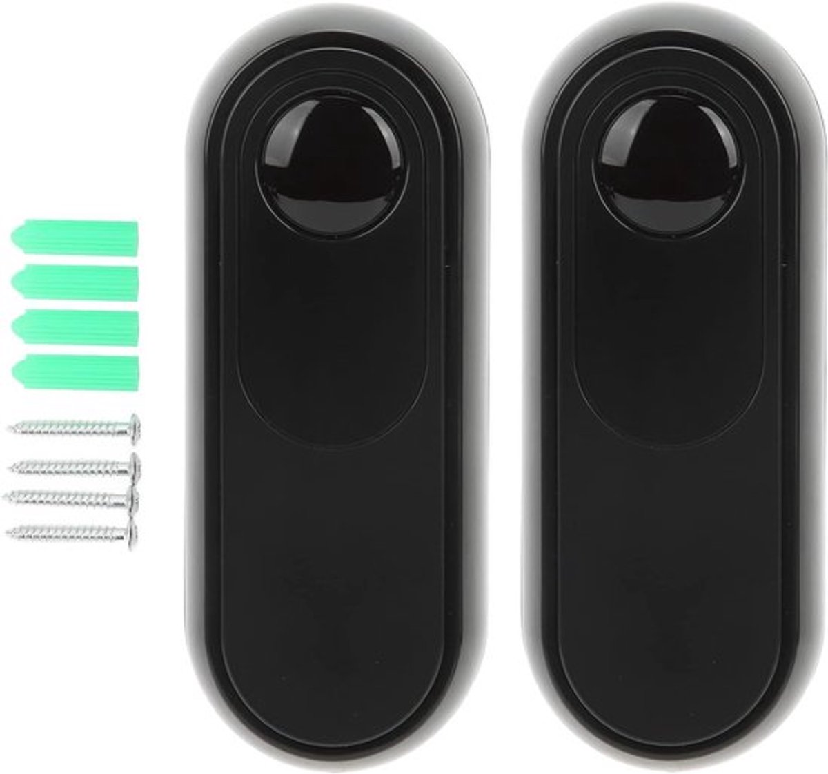 Alarmsensor voor Beweging en Infraroodstraling - Foto-elektrische Detector met Deurbel - Stralensensor voor Alarmopsporing