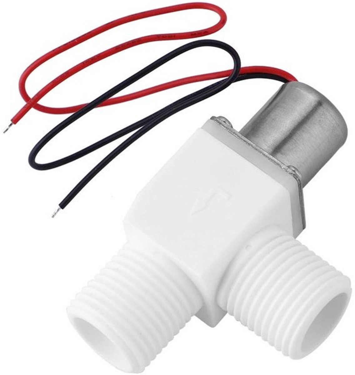 Elektrische Puls-Solenoïde Ventiel voor Waterregeling - 1/2 inch, 4,5-6V DC, Kunststof en Metaal, Betrouwbaar en Duurzaam
