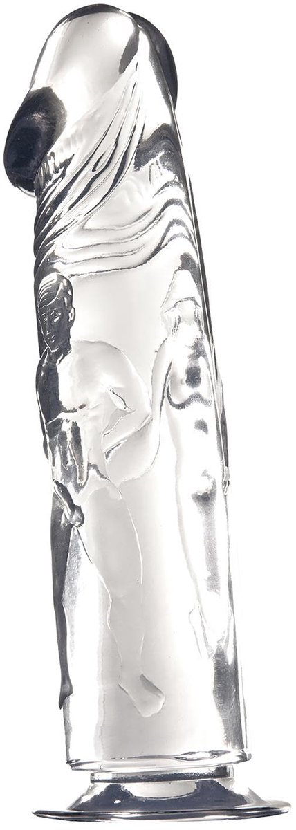 SnelShoppen - Dream Toys Jelly Joy Perfect Realistische Penis-Dildo 21,6 cm - Helder 5,5 cm Diameter - Voor Volwassenen, Speelse Avonden, Sensuele Erv