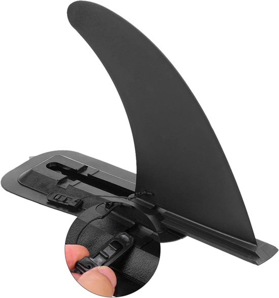 Surfplank Longboard met afneembare vin en fin-dock