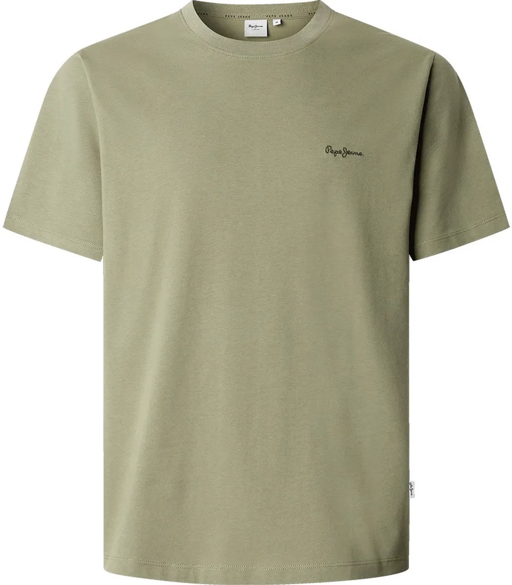 Pepe Jeans Contrast Connor T-shirt Met Korte Mouwen Beige,Groen XL Man