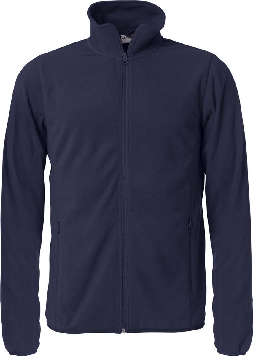 Clique Basic Micro Fleece Jacket 23914 Dark Navy - Maat XXL