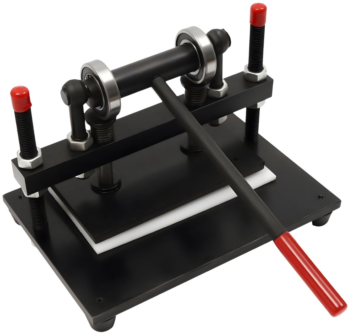 Manual Leather Cutting Machine – 26x16 cm Steel Plate Press – Fabric, Leather & Rubber Sheets