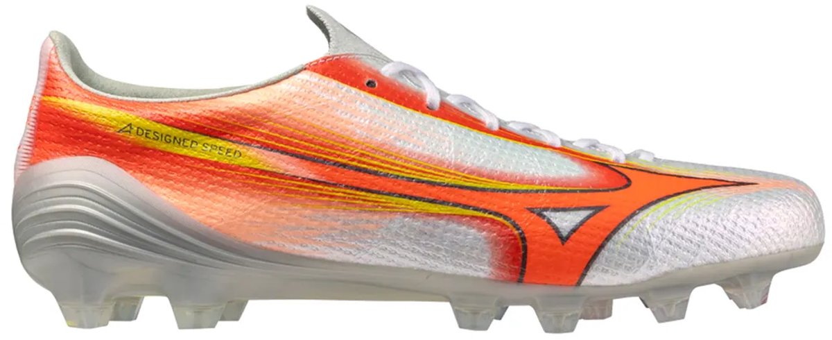 Mizuno α Iii Elite Ag Voetbalschoenen Wit,Oranje EU 41