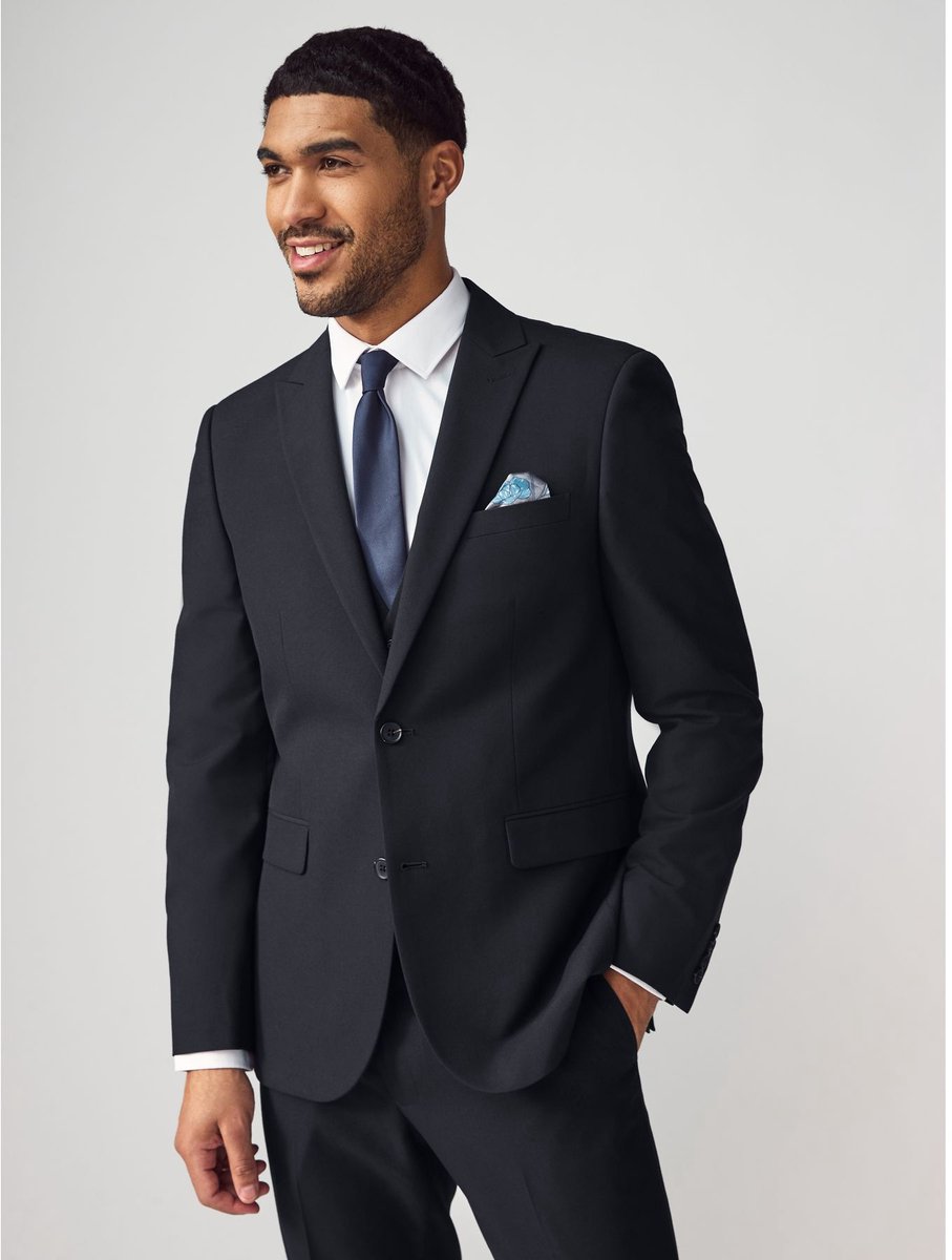 Next - Heren - KLIK HIER voor onze matenwijzer voor herenpakken - Short - Blauw