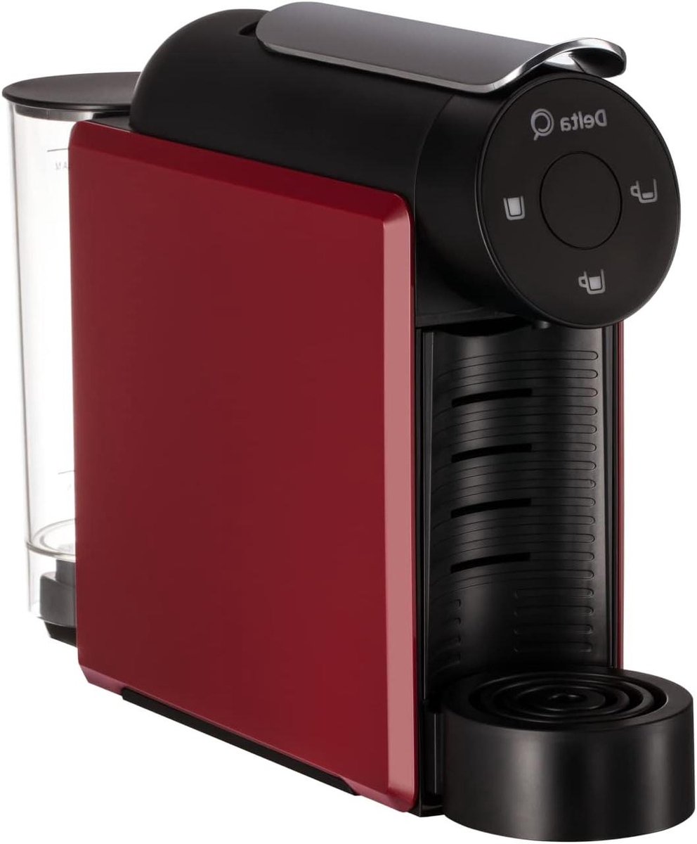 Koffiezetapparaat Mini machine Snelle koffie Automatisch programmeren 19 bar druk Rood