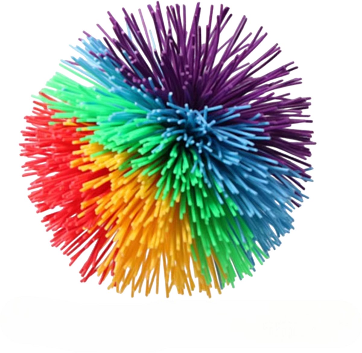 Regenboog Koord Bal Kinderen – Sensorisch Fidget Speelgoed, Stressbal en Springbal, Behendigheid Speelgoed voor Buiten, Grappig Kinderspeelgoed voor Kinderfeestjes en Cadeau