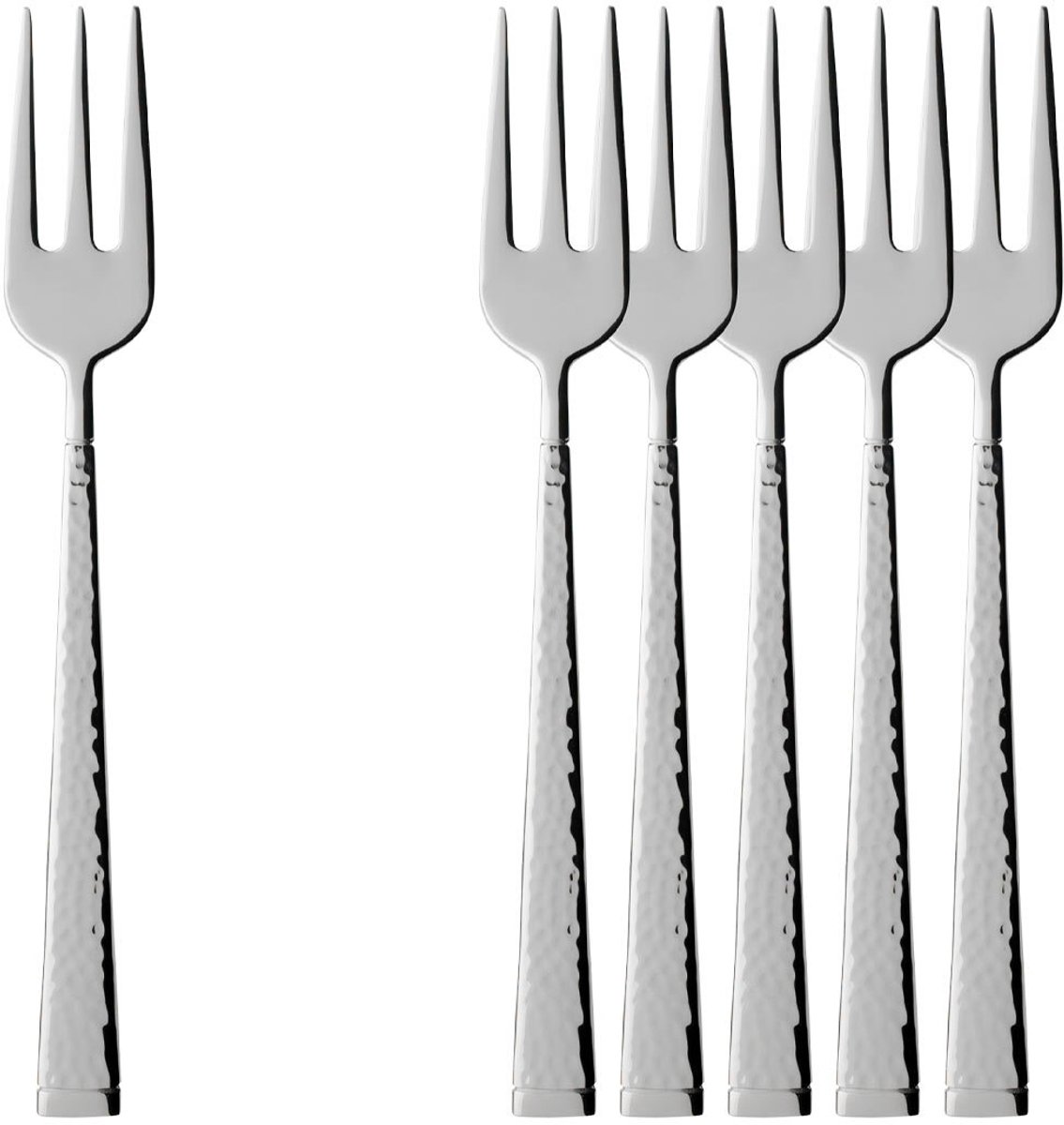 Kuchengabel Blacksmith 15,6 cm Set van 6