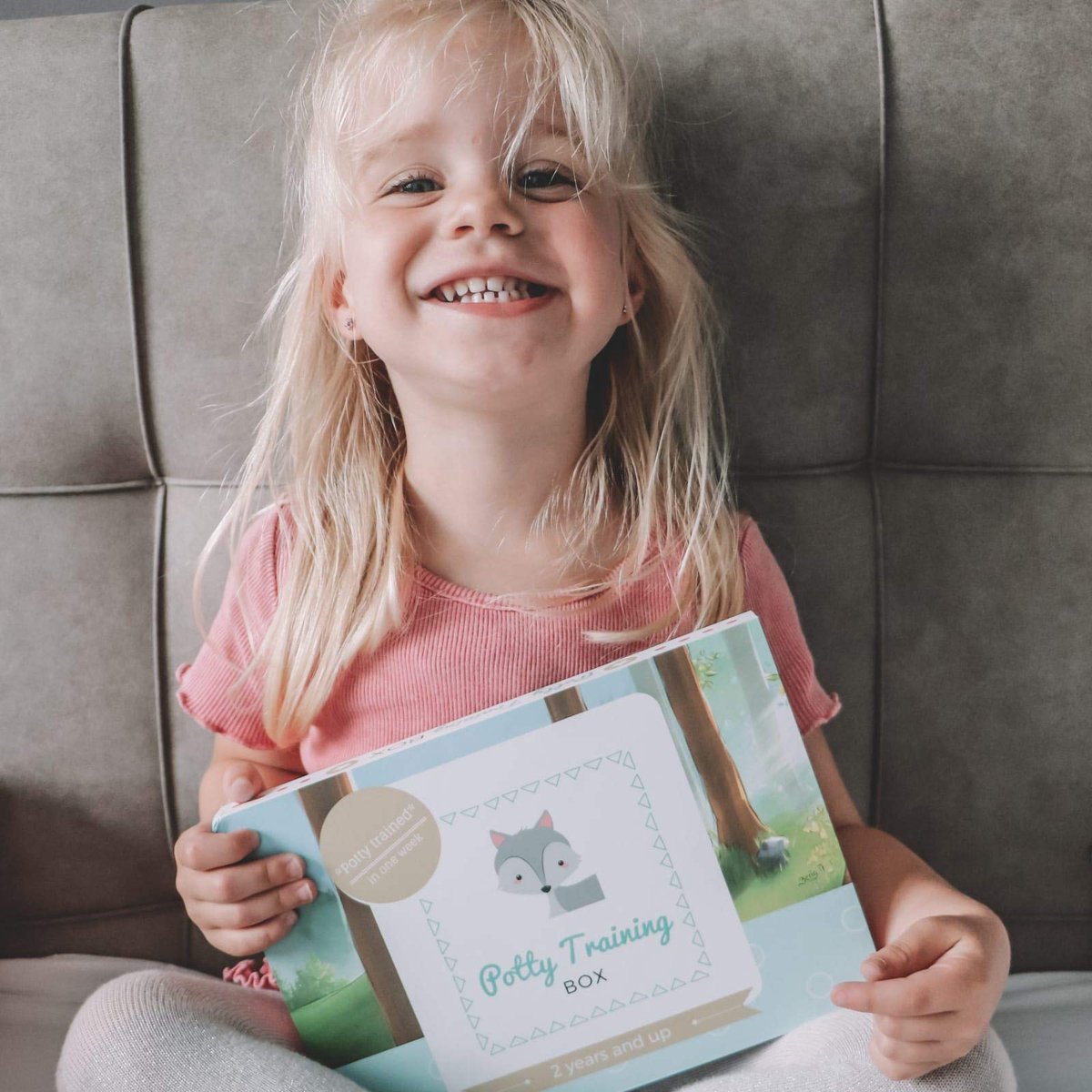 SnelShoppen - Potty Training Box voor Peuters - Zindelijkheidstraining Inclusief Online Ondersteuning en Beloningssysteem met 20 Stickerkaarten en 120
