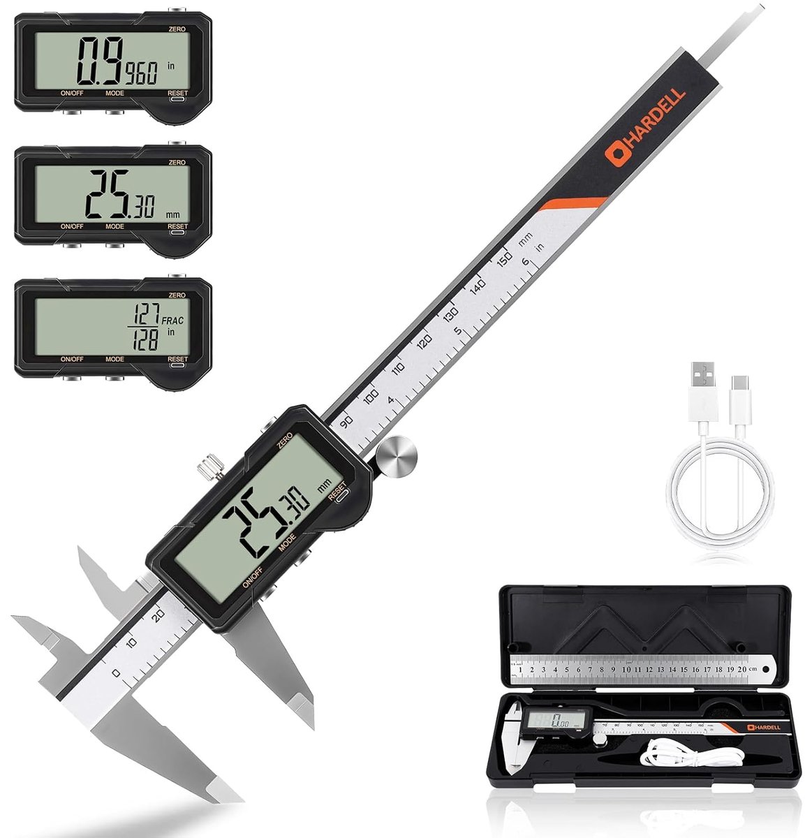 HARDELL digital caliper 6 - ShopVlot