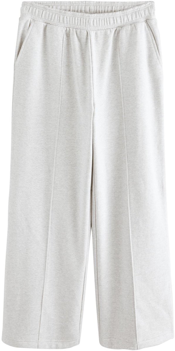 Next - Dames - Joggingbroek met wijde pijpen - Grijs