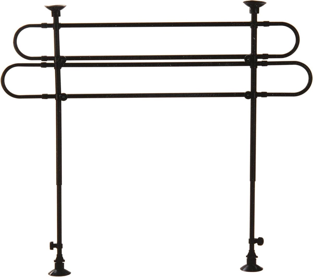 Hondenrek Auto - Hondenafscheiding - Veilige Rit - Universeel Verstelbaar - 145 x 110 cm - Zwart