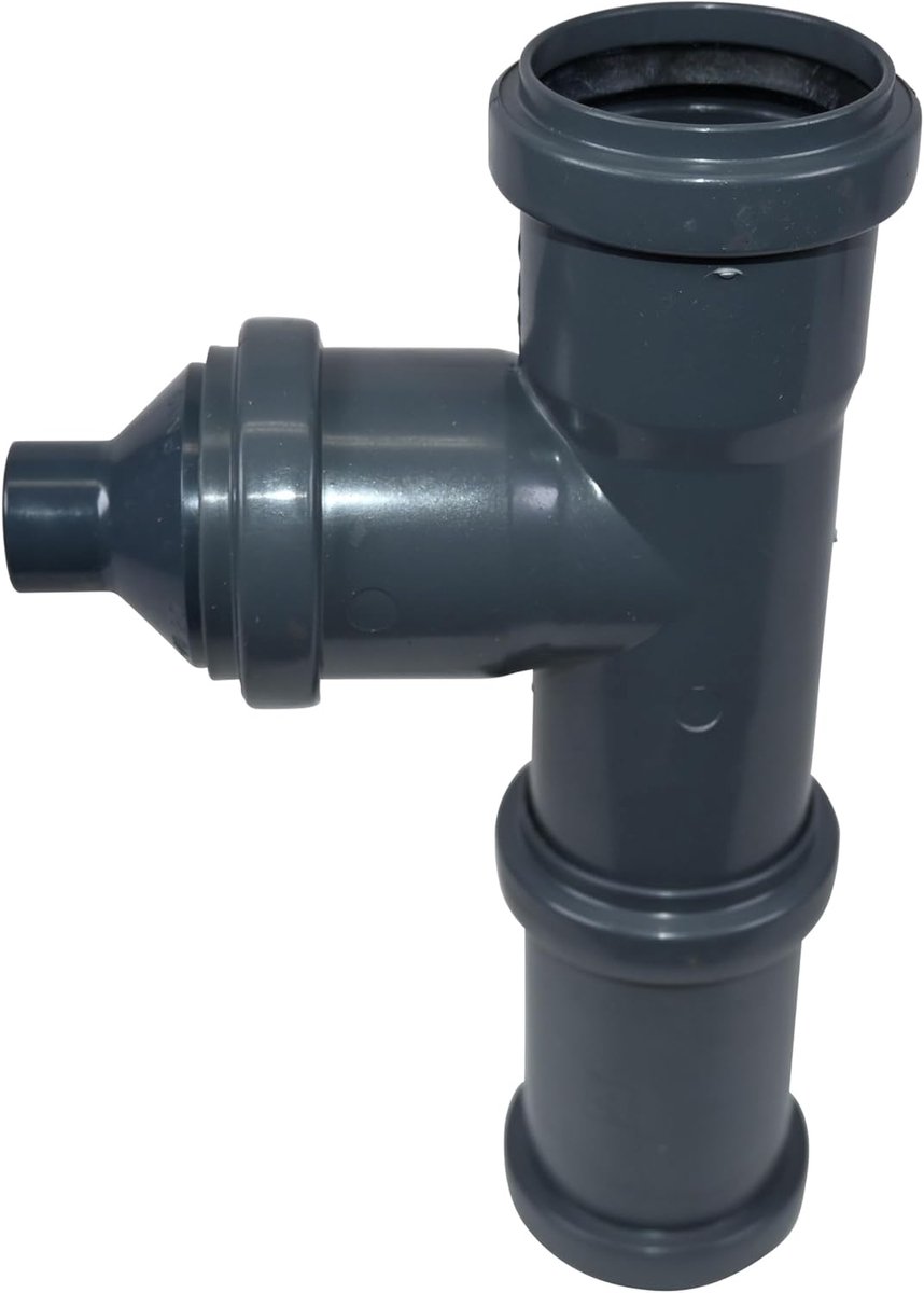 Regenton Vulautomaat - Water Collector - Regenwater Opvangen - Vorstbestendig Ontwerp - DN 50 - 25 mm - Grijs