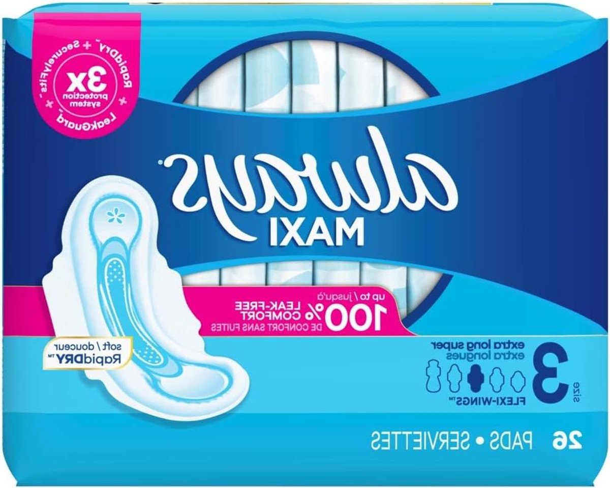 Maandverband - Inlegkruisjes - Persoonlijke Hygiëne - Extra Lange Super - 2 Pak - Wit