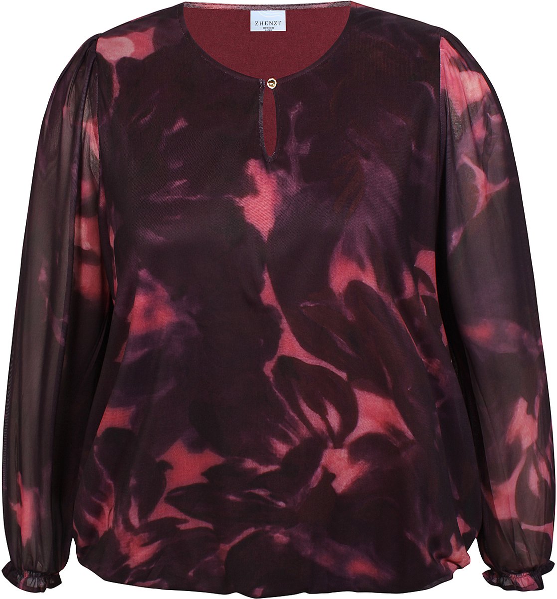 ZHENZI blouse mousse tricot