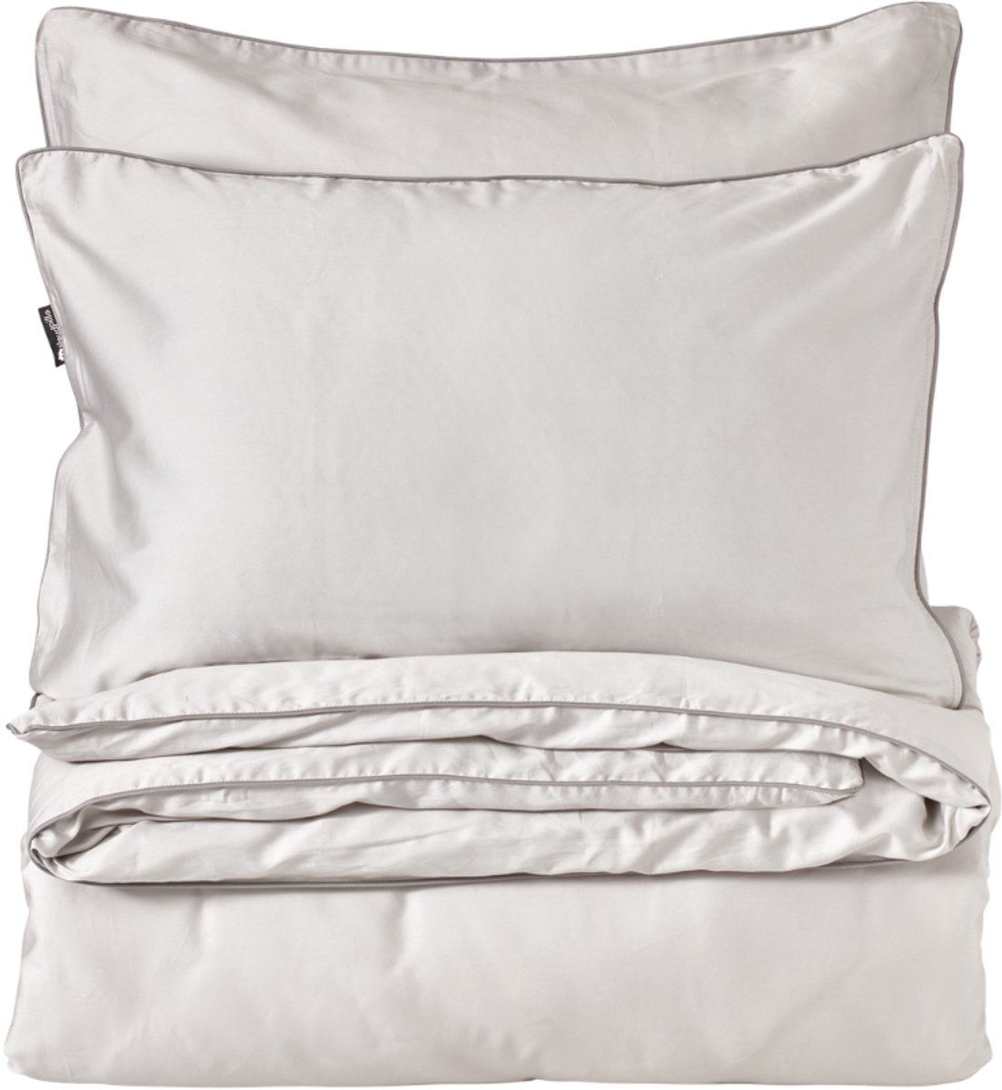 Cloudpillo Beddengoed (incl. 1 kussensloop 55x75) - Extra zacht, Ademend en Antibacterieel - Vochtbestendig met verborgen rits - Misty Grey - 140x220 cm