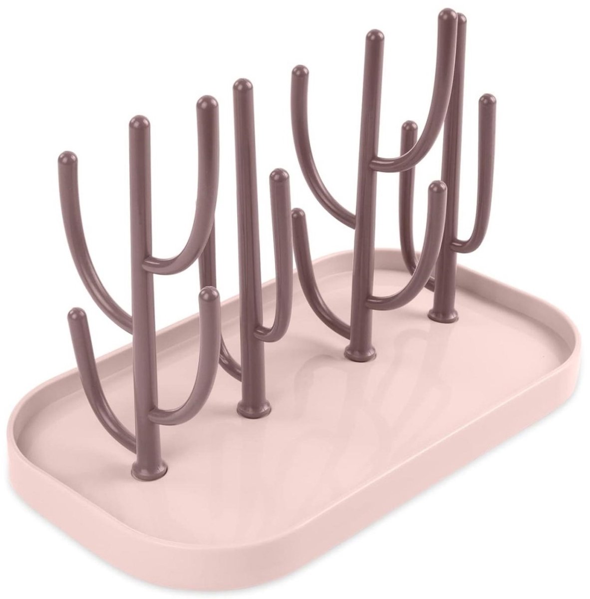 GELLDG Water Bottle Drying Rack - Baby Bottle Drying Rack - 16x15x15cm - Detachable Design - Suitable for Cups - Plastic