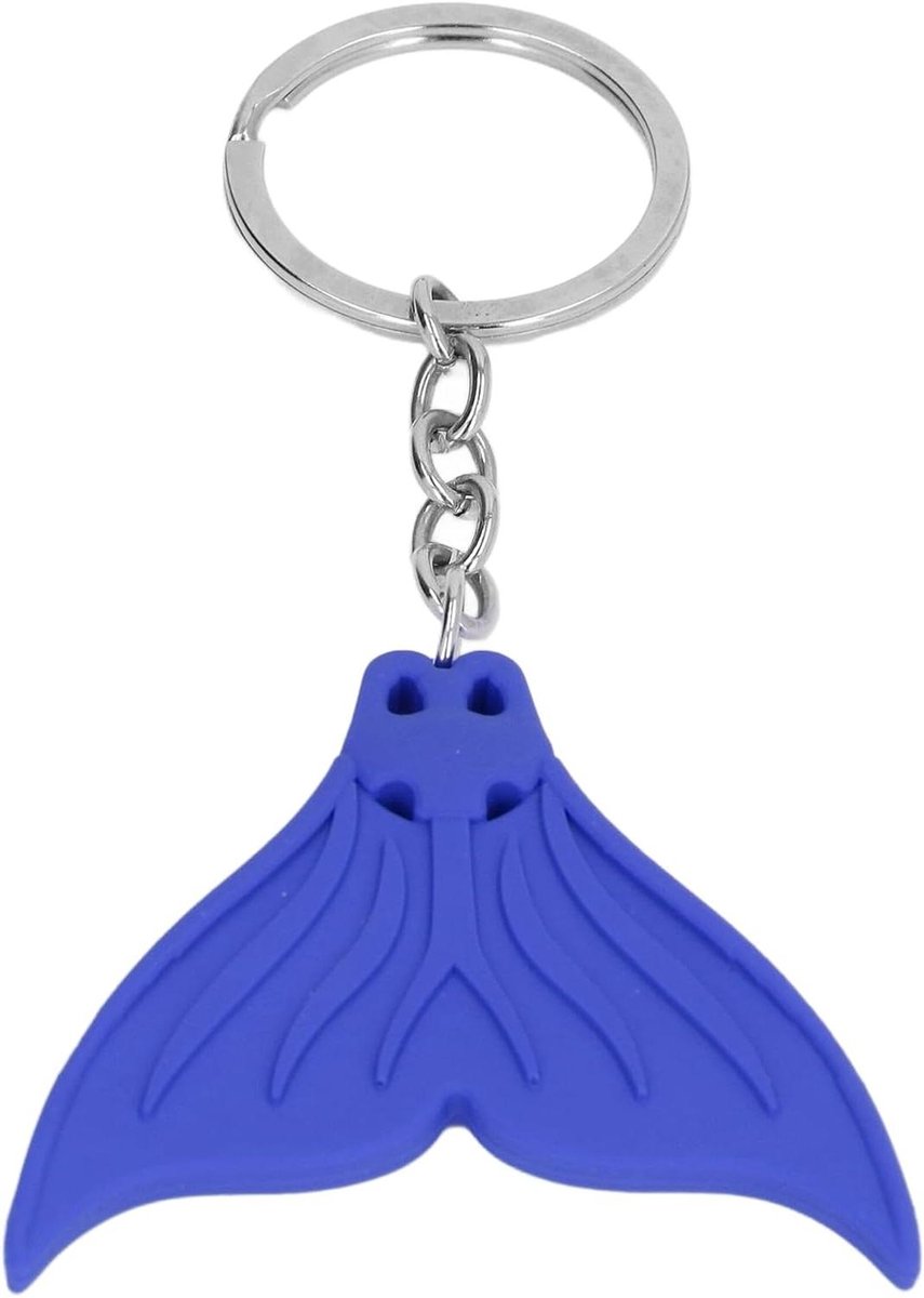 Zeemeerminstaart Sleutelhanger - Leuke Hanger - Tas Decoratie - Zacht Siliconen Materiaal - 15 gram - Multicolor