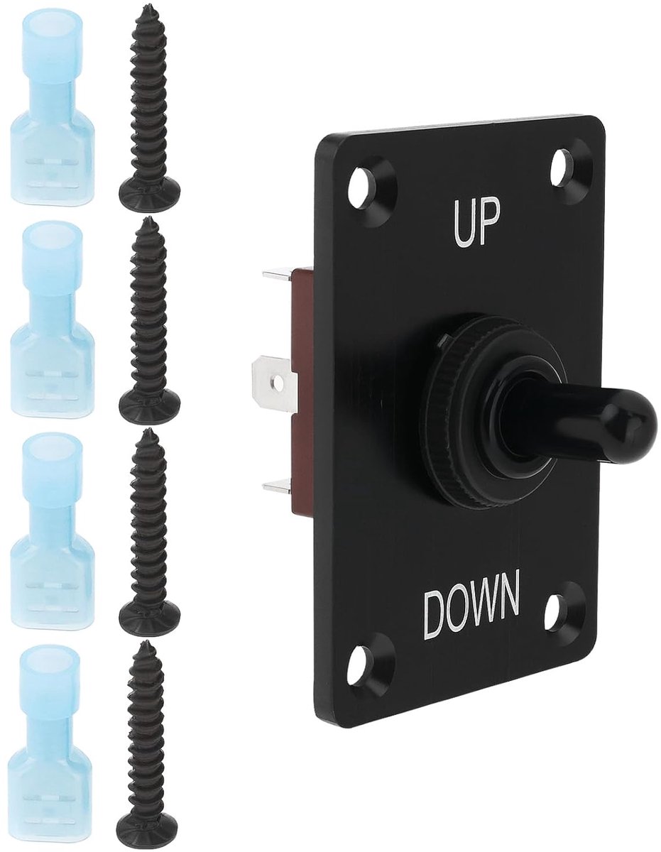 1 Set 12 V 5A 3Pin Controle Boot Trim Schakelaar Marine Toggle Up Down Schakelaar Toggle Schakelaar Panel Geschikt voor RV Boot Auto Truck