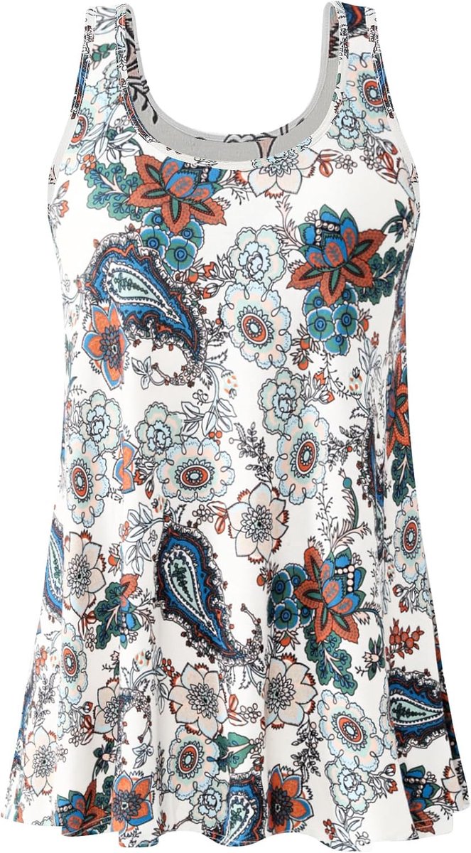 Onderhemd voor dames, geïntegreerde beha, tanktop, losse pasvorm, losse mouwloze blouse, shirt, S-XXXXL