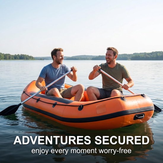 Reparatiepleister - Waterdichte patch - Watersport reparatie - Op maat te knippen - 5 x 100 cm - Oranje — afbeelding 5