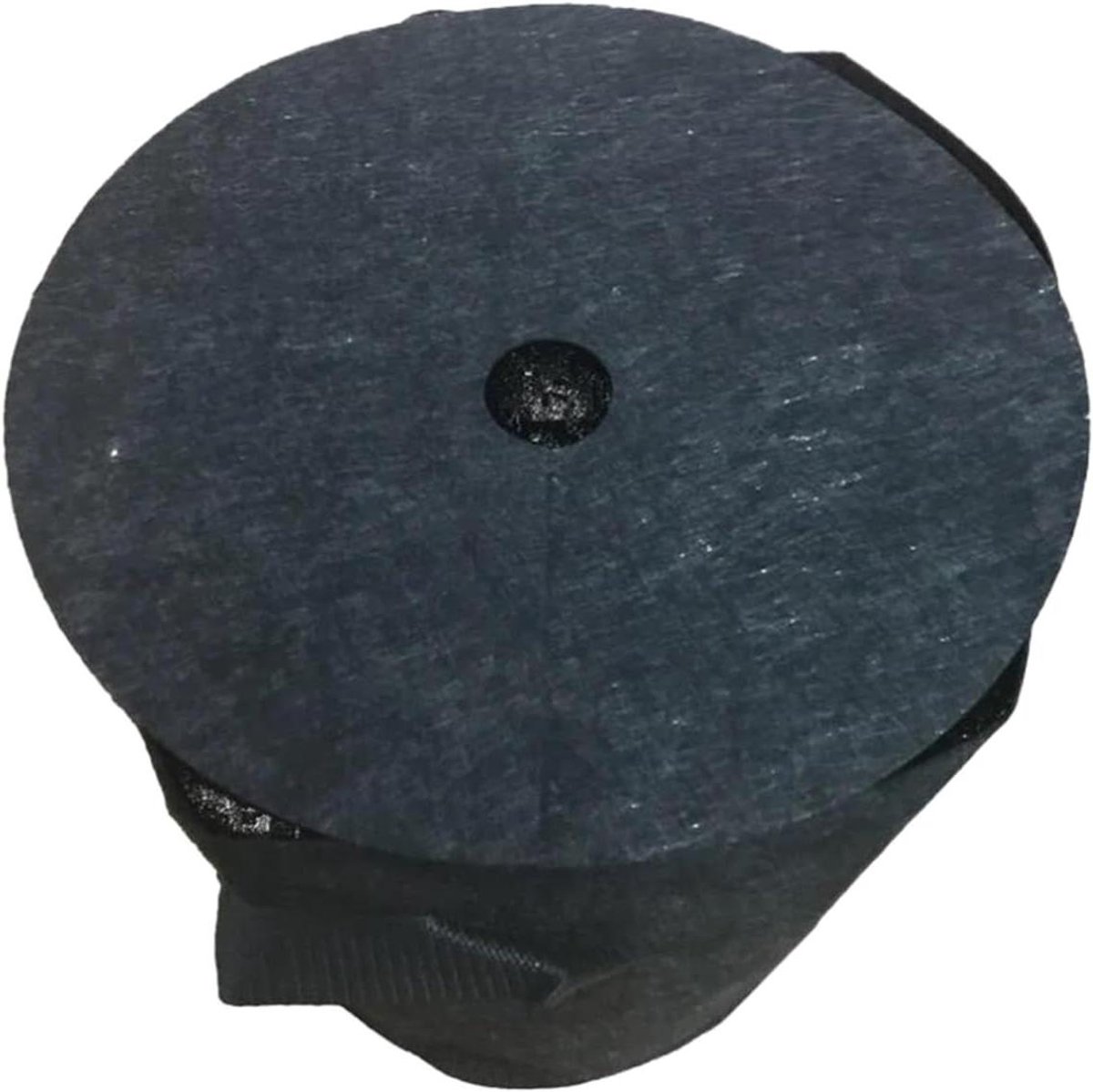 Onkruidbeschermingsnet - Afdekking planten tuin - Onkruid bestrijden - Duurzaam vliesstof - 52 cm diameter - Zwart