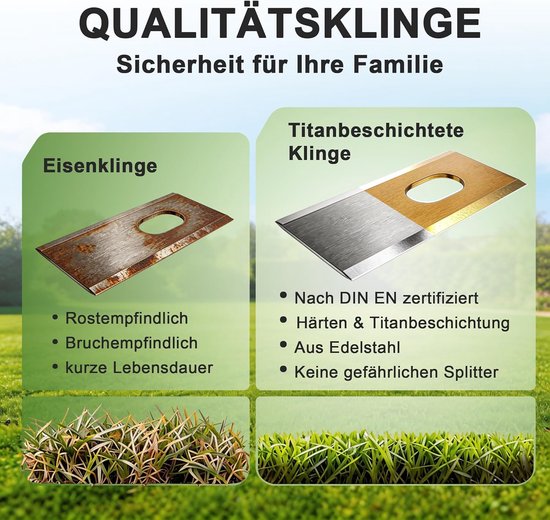 24-delige set titanium snijmessen voor MOVA 600/1000 LiDAX Ultra Navax AWD — afbeelding 2