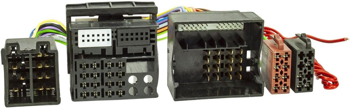 tomzz Audio 7308-000 T-kabel iso geschikt voor Citroen Peugeot voor het voeden van handsfree kit iso versterker voor thb Parrot Dabendorf i-sotec Match