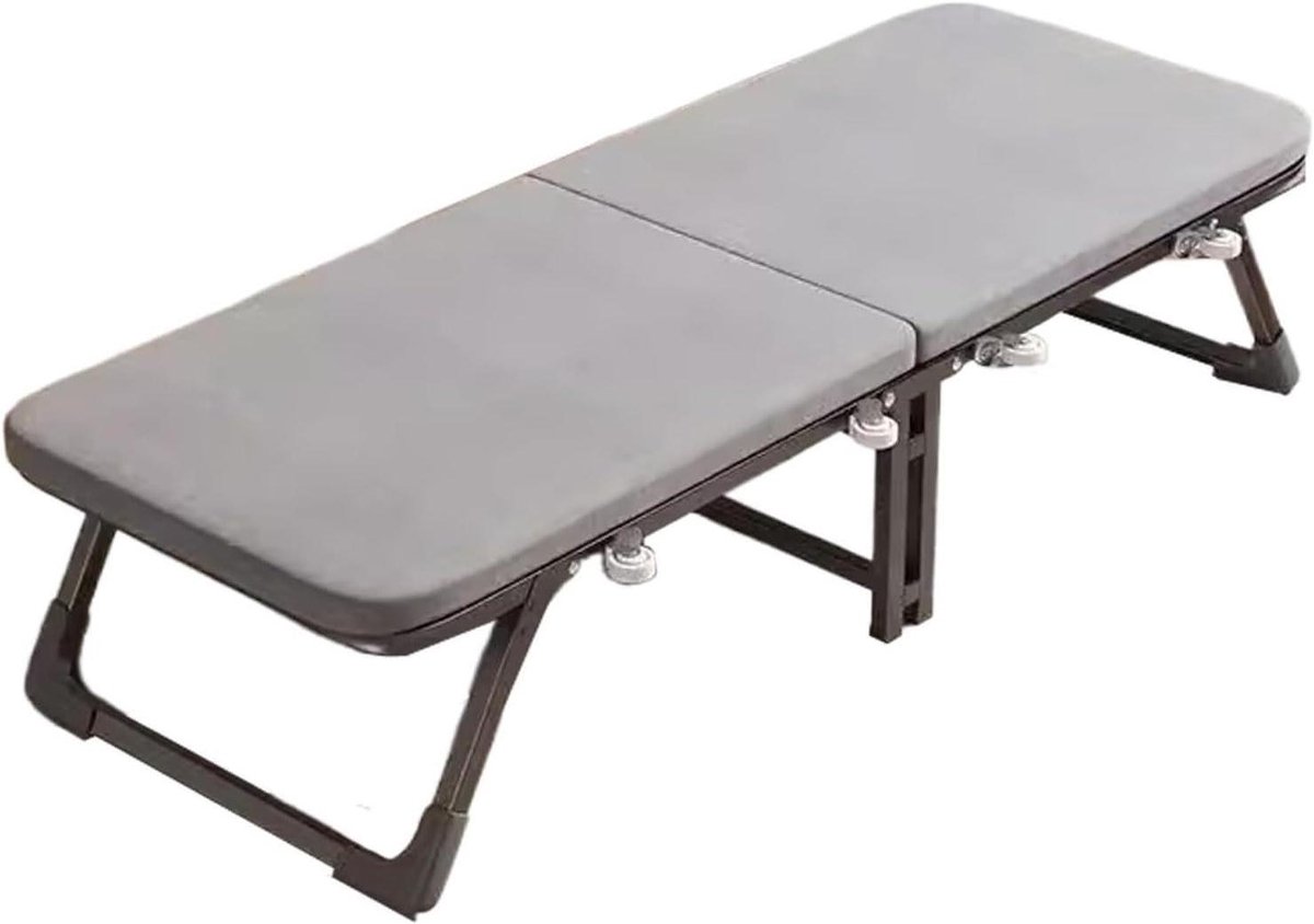Vouwbed met Matras - Logeerbed Opklapbed - Gastvrij Ontvangen - Verstevigd Frame - 185 x 70CM - Niet gespecificeerd
