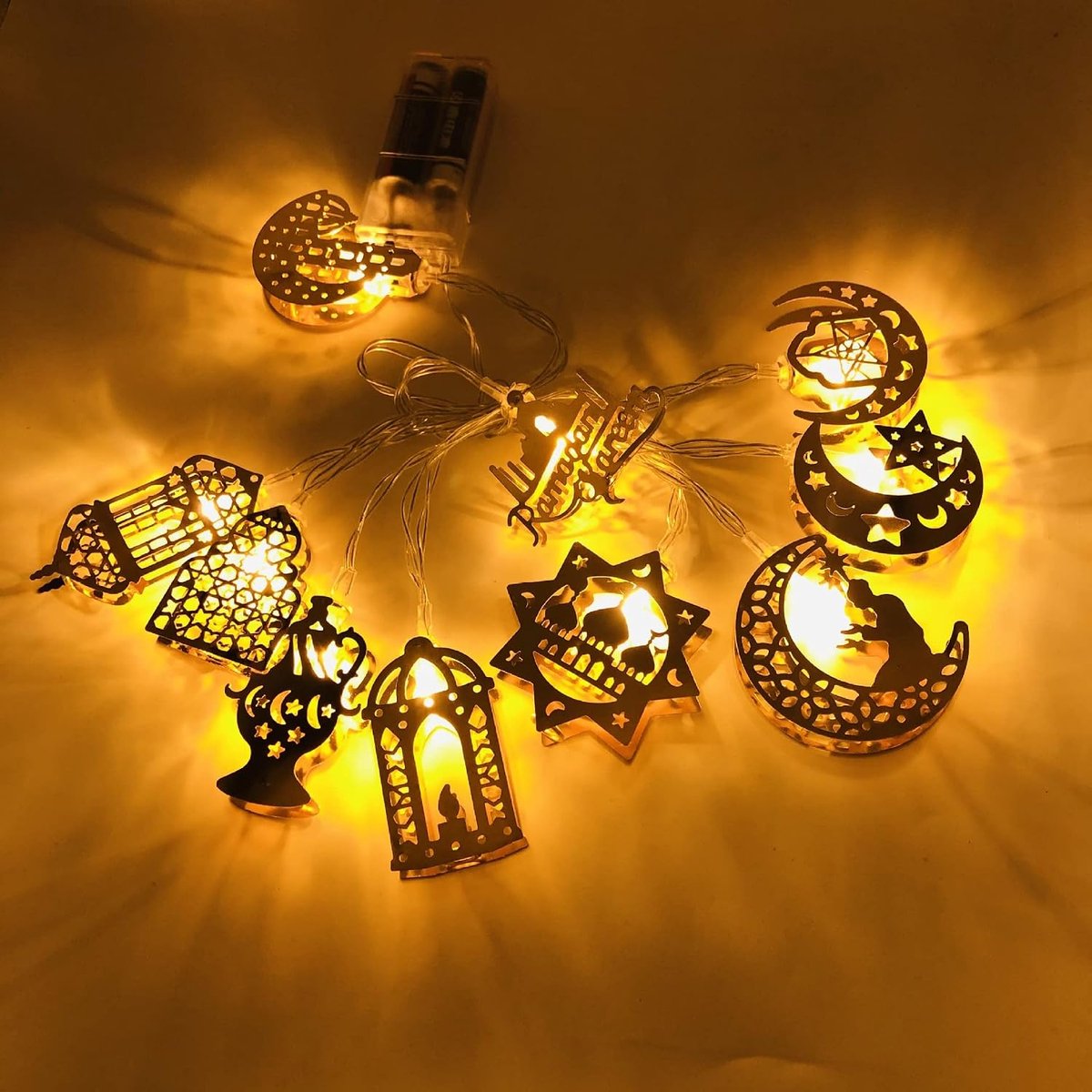 ramadan-lichtjes, eid mubarak decoraties, ramadan, kralenkit voor ramadan, decoraties voor thuis, eid-decoratie