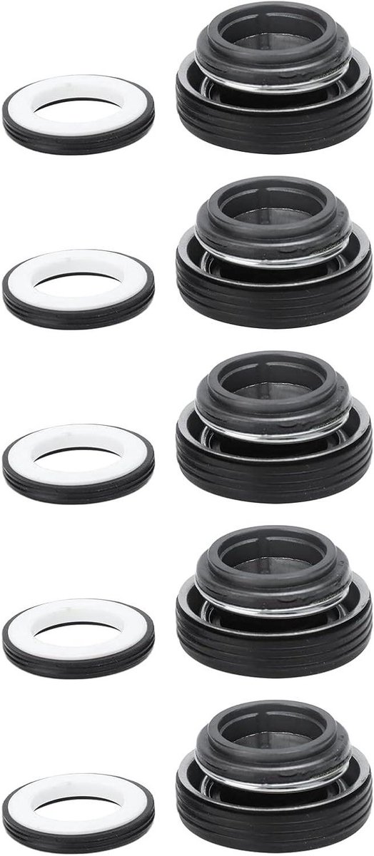 Waterpomp Afdichting Sets - Mechanische Afdichtingen Rubber - Waterpompen Repareren - Duurzaam Rubber Materiaal - 67 cm 10 cm - Zwart