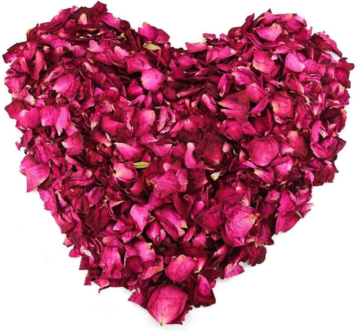 Gedroogde rozenblaadjes, gooien van rode rozenbloemen biologisch afbreekbaar, gedroogde rozenbloemen voor bad, spa, bruiloft feest decoratie