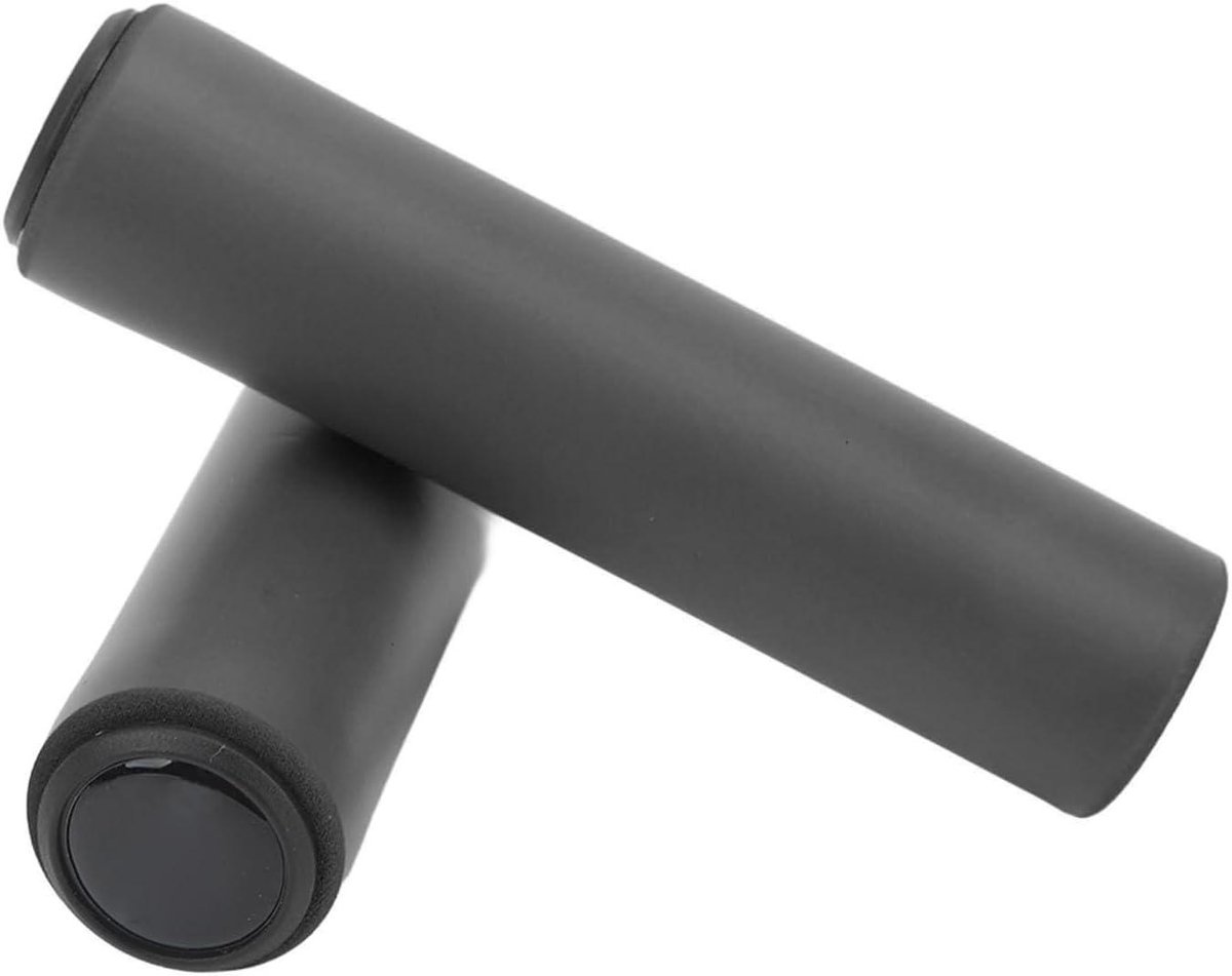 Mountainbike Handvatten - Stuurgrepen Fiets - Comfortabel Fietsen - Antislip Siliconen - 22 mm Diameter - Zwart